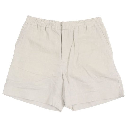 Fendi 2021 Fb0779 Linen Blend Logo Embroidery Embroidered Shorts Kinari 50