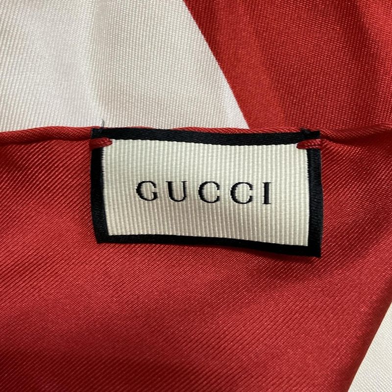 Gucci Scarf - Ivory X Red X Multi Sherry (web)