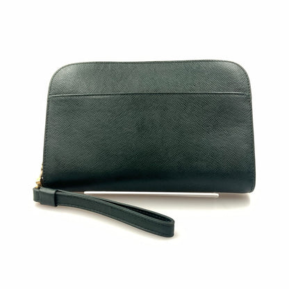 Louis Vuitton Taiga Baikal Clutch Bag M30184 Green
