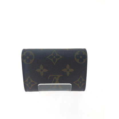 Louis Vuitton Women's Coin Case Monogram Portomone Plat M61930 Brown