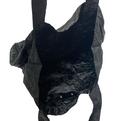 Gucci Tote Bag GG Pattern 223669 Black Eco Bag/bear