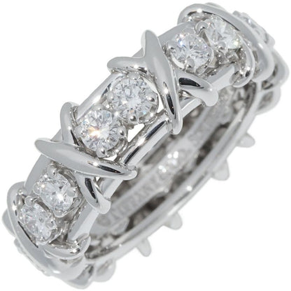 Tiffany & Co Ring Pt950 16 Diamonds (114ct) Jean Schlumberger 16 Stone Ring