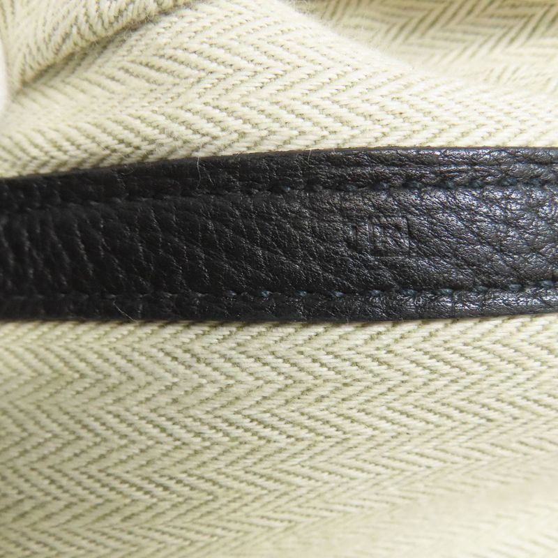 Hermes Garden Party PM Silver Hardware Tote Bag Negonda Women