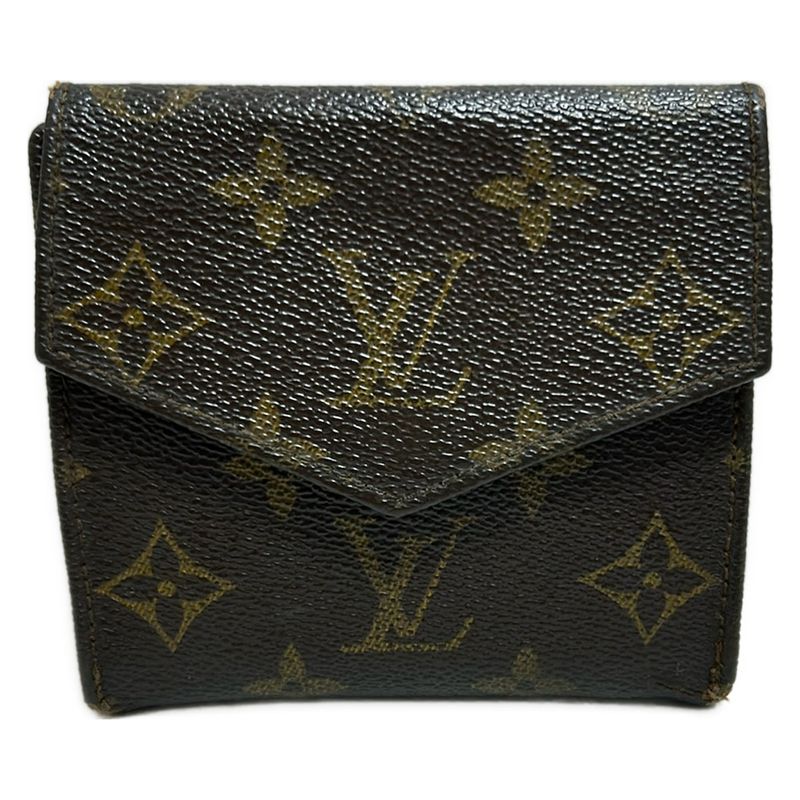 Louis Vuitton W Hook Wallet Monogram Porte Monnaie Vie (old Shape) 190 - Louis