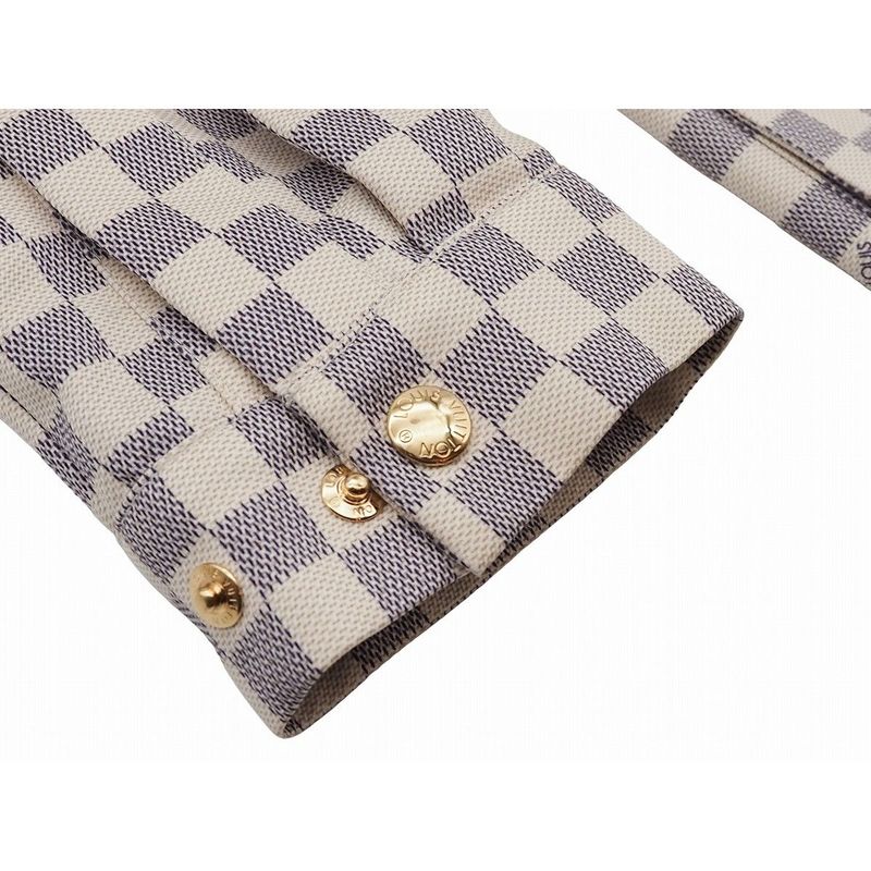 Louis Vuitton Damier Azure Radimir Hooded Parka 1a8rhw Zip Up Outerwear Coat