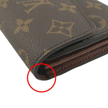 Louis Vuitton M60531 Monogram Wallet Portefeuille-sarah Long Wallet Louis
