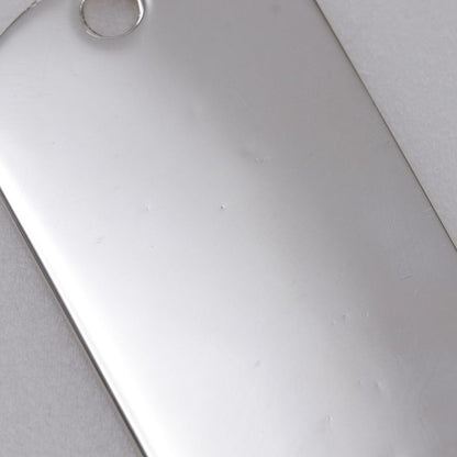 Gucci Dog Tag Plate Silver 925 Unisex 19.0g Pendant Top