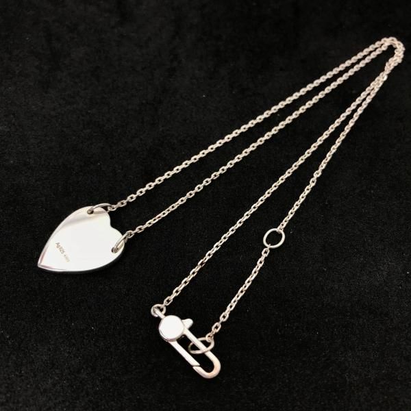 Gucci Logo Necklace Silver