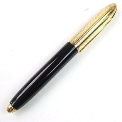 Louis Vuitton Dock Lacquer Capped Ballpoint Pen Black Gold Made In France Men's