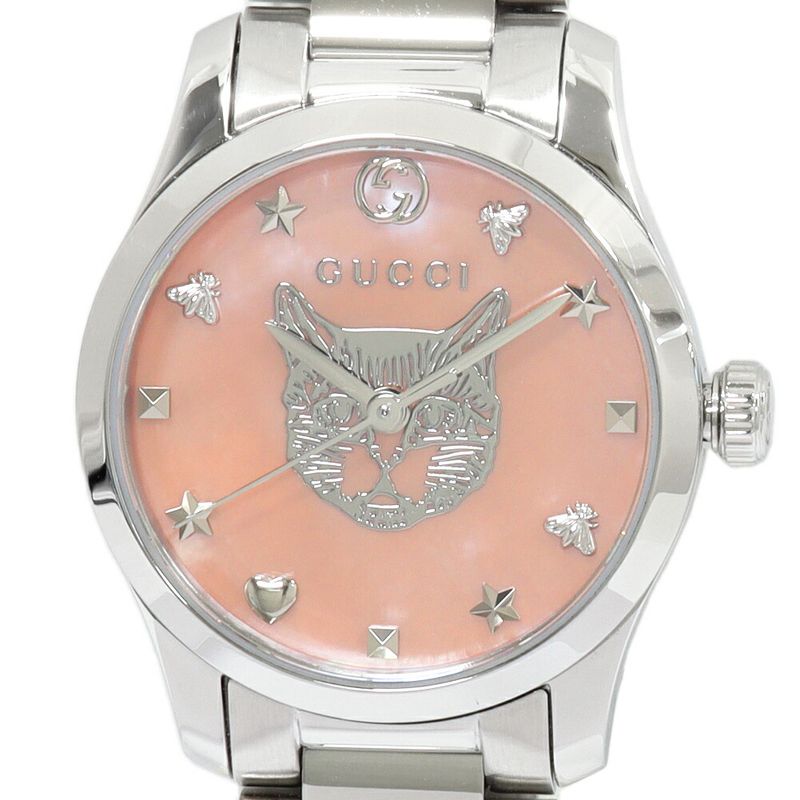 Gucci G Timeless Mystic Cat Ya1265013 1265 Ladies