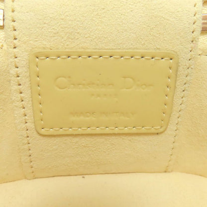 Christian DIOR Micro Vanity Mini Bag 2WAY Handbag Enamel Women