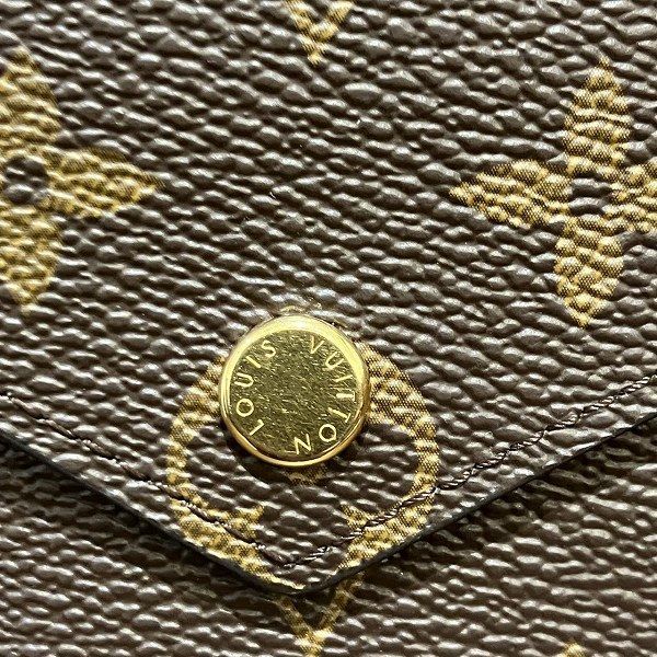 Louis Vuitton Monogram Portefeuille Victorine M62360 Bifold Wallet For Women