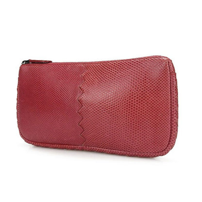 Bottega Veneta Pouch Bottega Veneta Pink Leather Gunmetal Small Bag