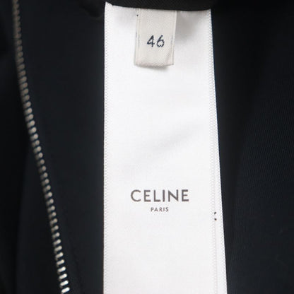 Celine 2w47b585x Now In Triomphe Embroidered Zip-up Blouson Jacket