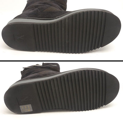 Louis Vuitton Cozy Line NIGO Collaboration Mouton Boots 8 Black