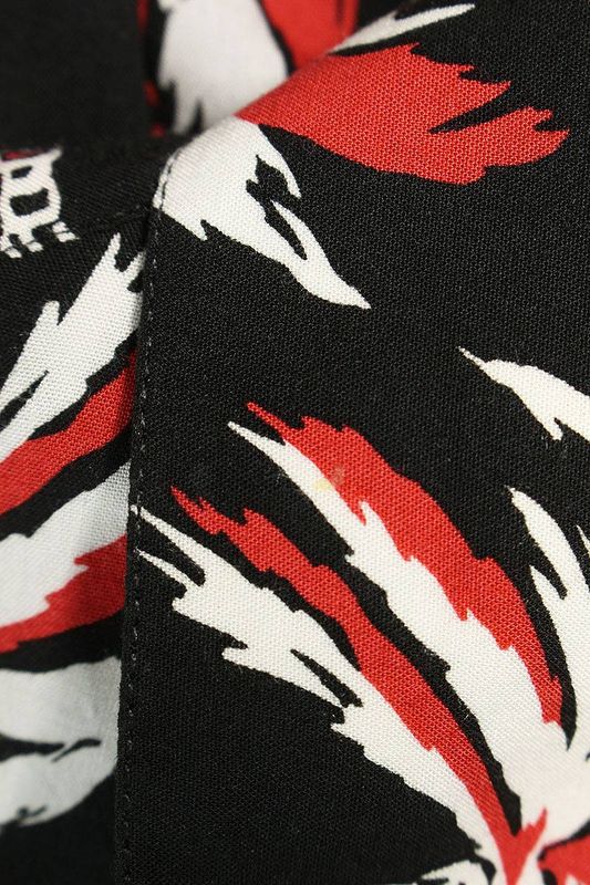 Celine 23SS 2c946727t Allover Hawaiian Short Sleeve Shirt Men's 41