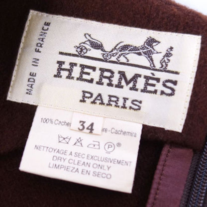 Vintage Hermes Dress Sleeveless Cashmere