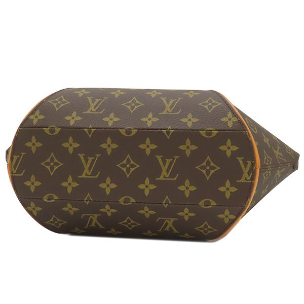 Louis Vuitton Handbag Ellipse MM Monogram Canvas Monogram Gold Hardware Brown