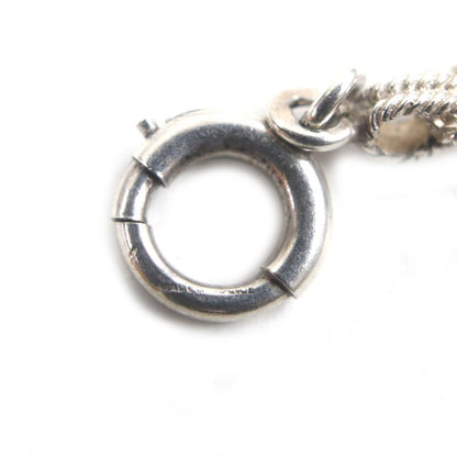 Hermes Vintage Audienne Long Chain Necklace Silver 82cm (32.28in)