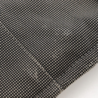 Hermes Yale Line Tote MM Nylon Canvas Gray Unisex Handbag