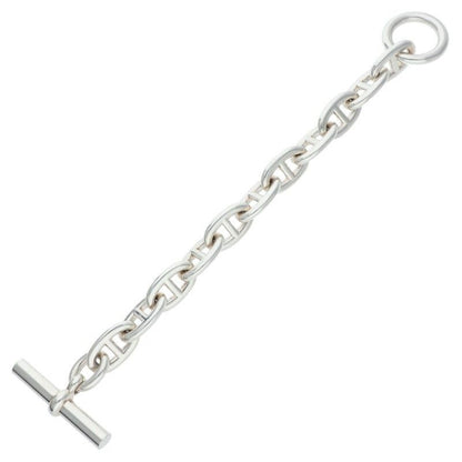 Hermes Chaine D'ancre TGM Chaine D'ancre TGM Silver Bracelet Men's 11link