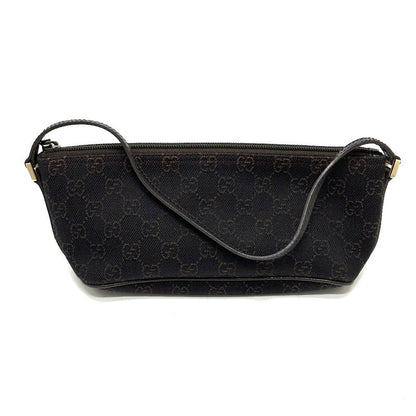 Gucci Accessory Pouch GG Pattern 257300 Canvas Brown