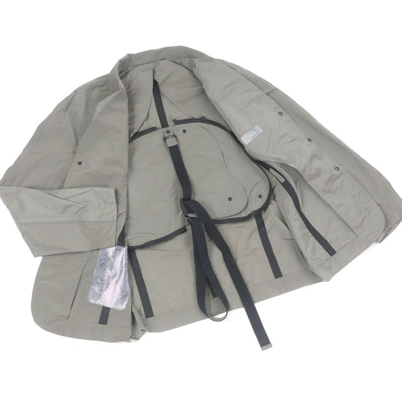 DIOR Homme 213c256a4717 Logo Embroidery Packable Saddle Tailored Type Jacket