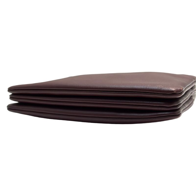 Celine Shoulder Bag Trio Large Bordeaux Leather