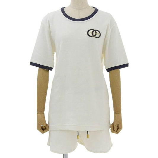 Unused With Tags Celine 90's Vintage Lined Cotton Sweatshirt Trim T-shirt Pants