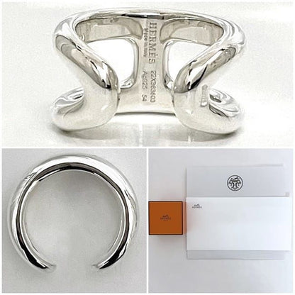 Hermes Ring Ozmoz PM F22864 Silver Ring JP14