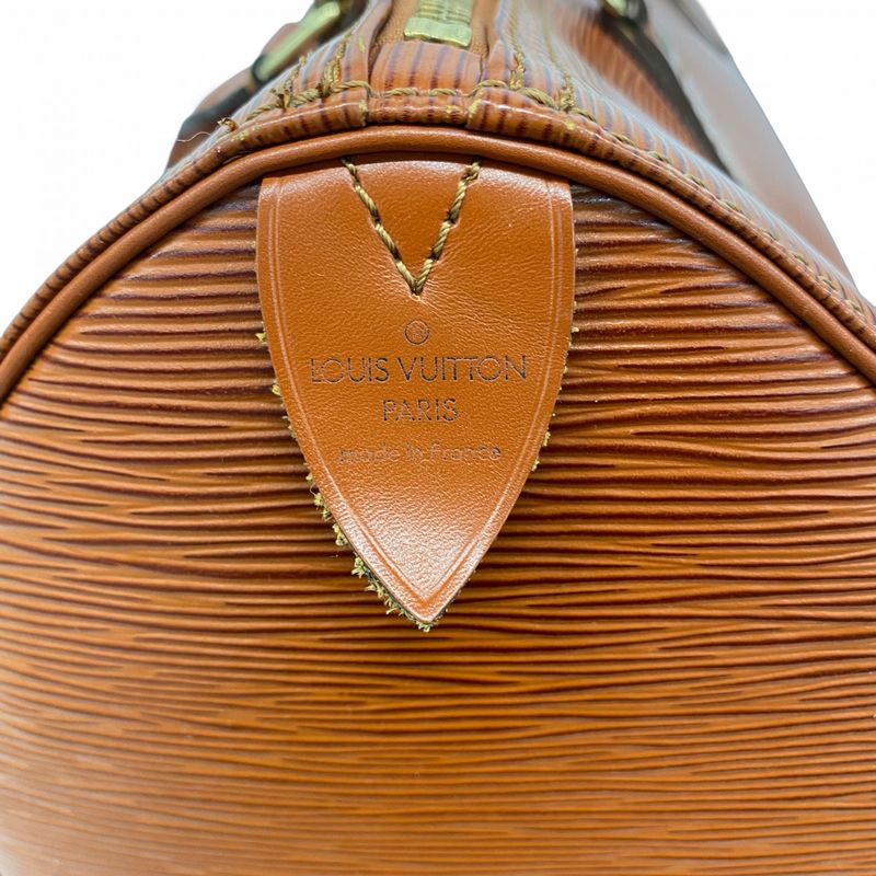 Louis Vuitton Handbag Epi Speedy 30 M43013 Kenyan Brown Ladies