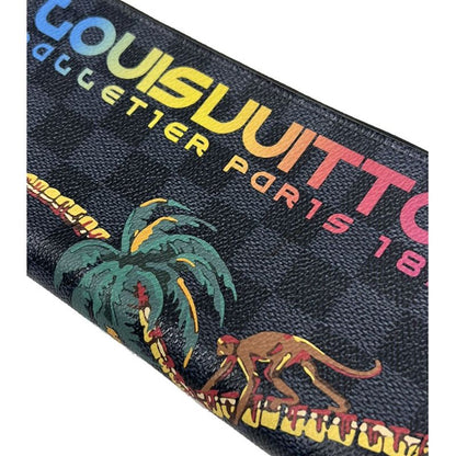 Louis Vuitton Zippy Wallet Jungle Print Vertical N60120 79ka957