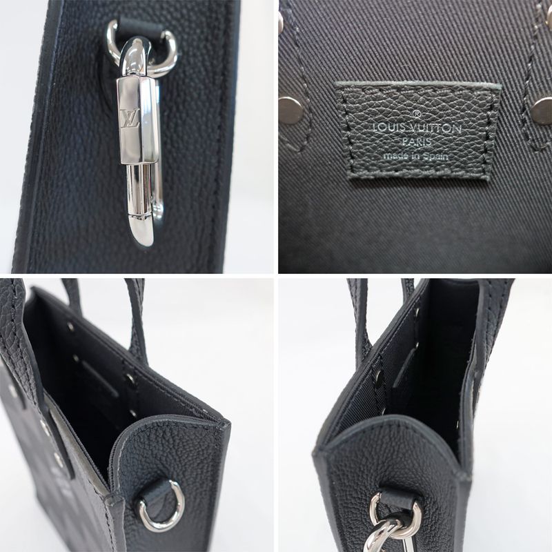 Louis Vuitton Sac Plastic XS Damier Checkerboard N60479 Black