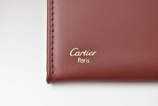 Cartier Card Case Business Card Holder Pass Case Cartier Must De Cartier