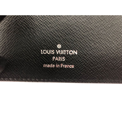 Louis Vuitton Men's Bifold Wallet Taiga Portefeuille Multiple M30295 Black
