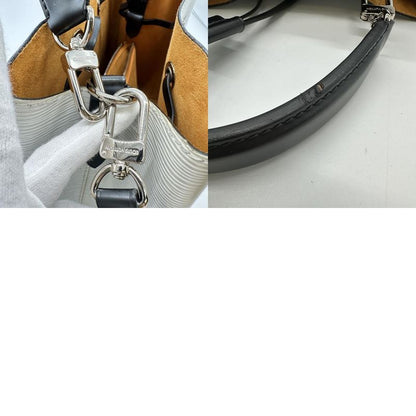 Louis Vuitton M53371 Neonoe Shoulder Bag Handbag 2way Black White Epi Women Men