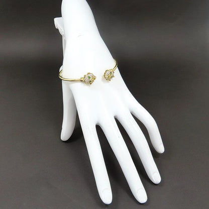 Gucci Le Marche De Merveille Green Garnet Diamond Bracelet 18K Yellow Gold 750