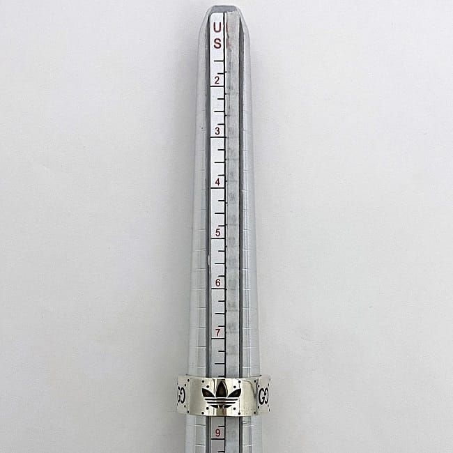 Gucci Adidas Ring F22225 Silver 702766