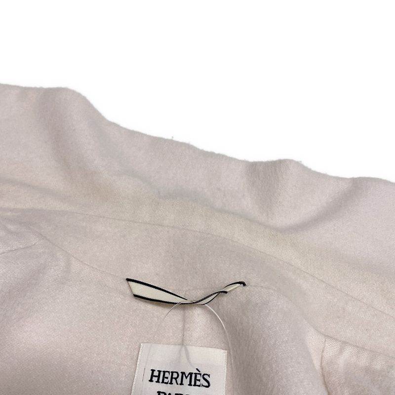 Hermes Coat Size 36 S Ladies - Light Pink Long Sleeves / Cashmere / Winter