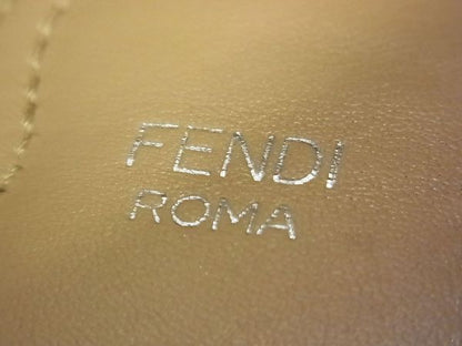 Fendi Strap You Leather Shoulder Strap For Studded Bag Light Blue And