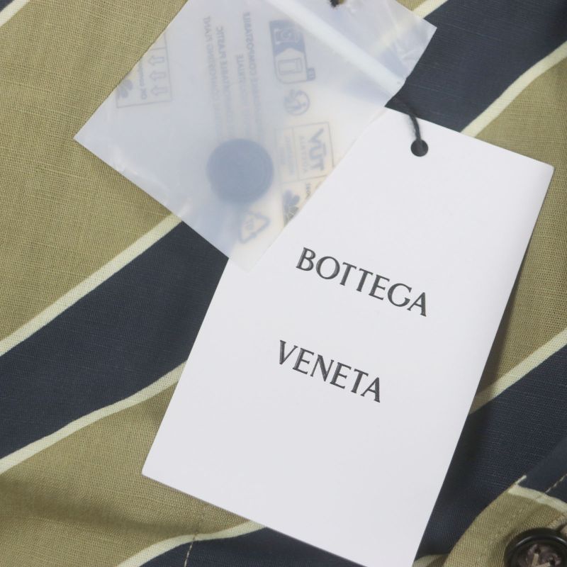  Bottega Veneta 2023 744330 Total Pattern Short Sleeve Short