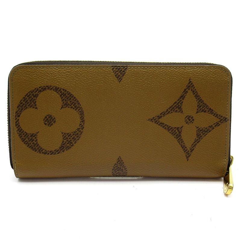 Louis Vuitton Zippy Wallet M69353 Monogram Giant Ladies Brown