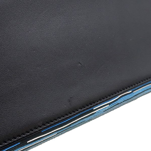 Hermes 2way Bag Kelly 32 Outer Stitch Vibrato Vogaliver Blue Silver Hardware