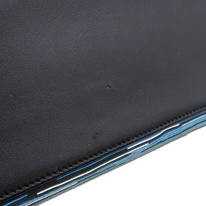 Hermes 2way Bag Kelly 32 Outer Stitch Vibrato Vogaliver Blue Silver Hardware