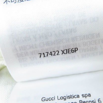 Gucci Pikarar 23AW 717422 Guccy Friends 100% Cotton Animal Print Short Sleeve