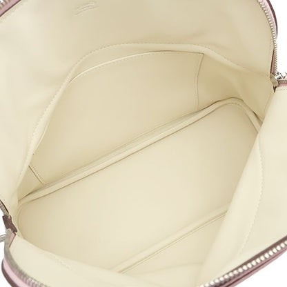 Hermes 2-Way Bag Bolide 31 Verso Taurillon Clemence Rose Cherry and Nata Silver