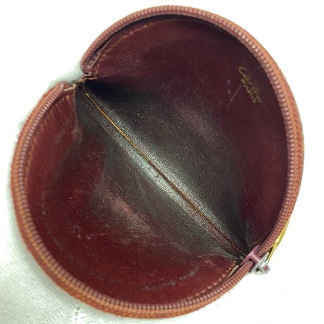 Cartier Coin Case Ec22481 Bordeaux Must Coin Purse