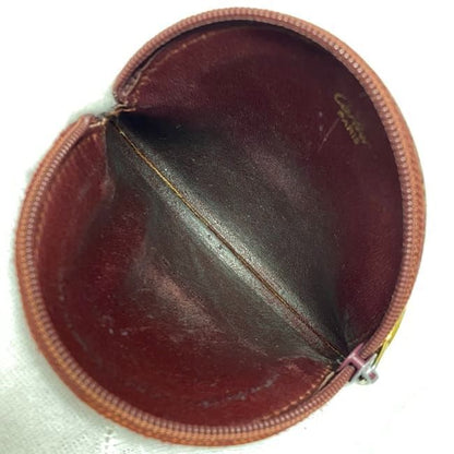 Cartier Coin Case Ec22481 Bordeaux Must Coin Purse