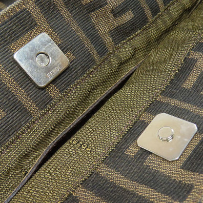 Fendi Zucca Pattern Tote Bag Canvas Women