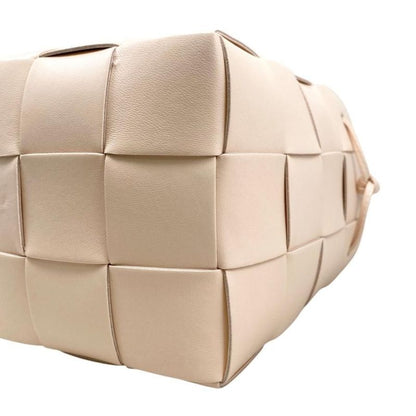 Bottega Veneta Shoulder Bag Small Cassette Bucket Bag 680218 Lambskin Pink